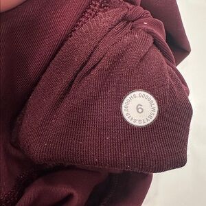 lululemon athletica Burgundy Leggings